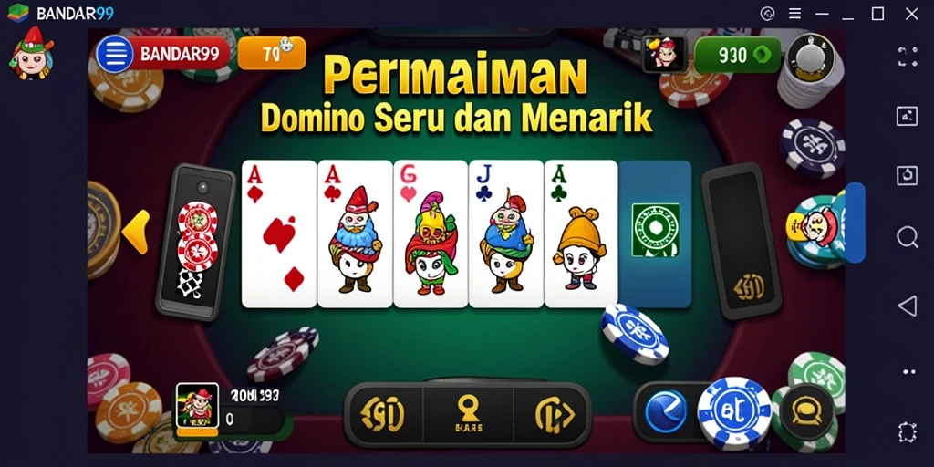 Tampilan gameplay seru dari BANDAR99 yang memukau.