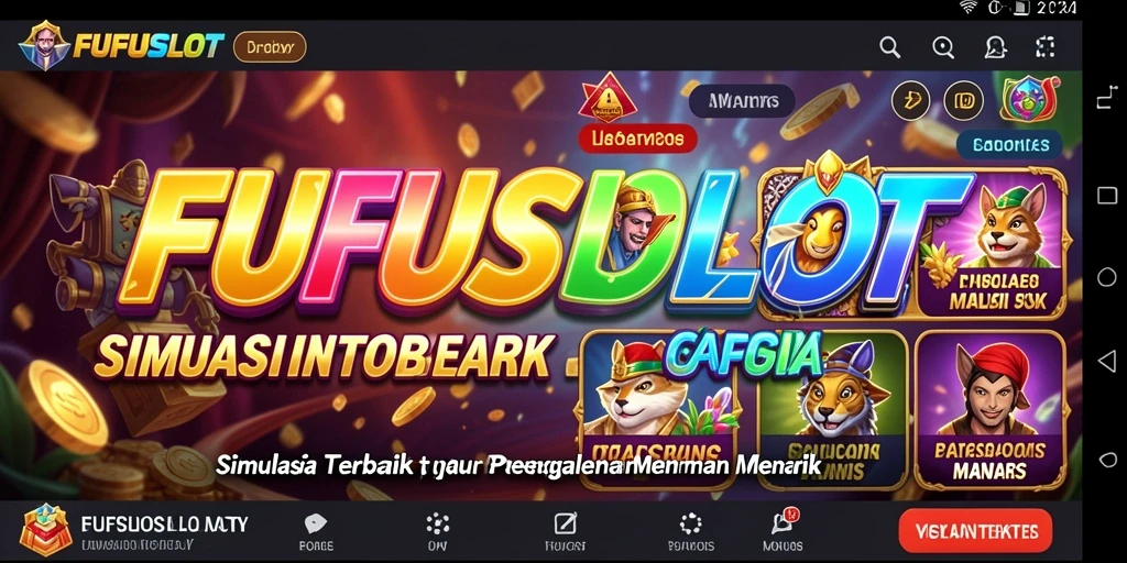 Tampilan gameplay FUFUSLOT yang mendebarkan dan interaktif.