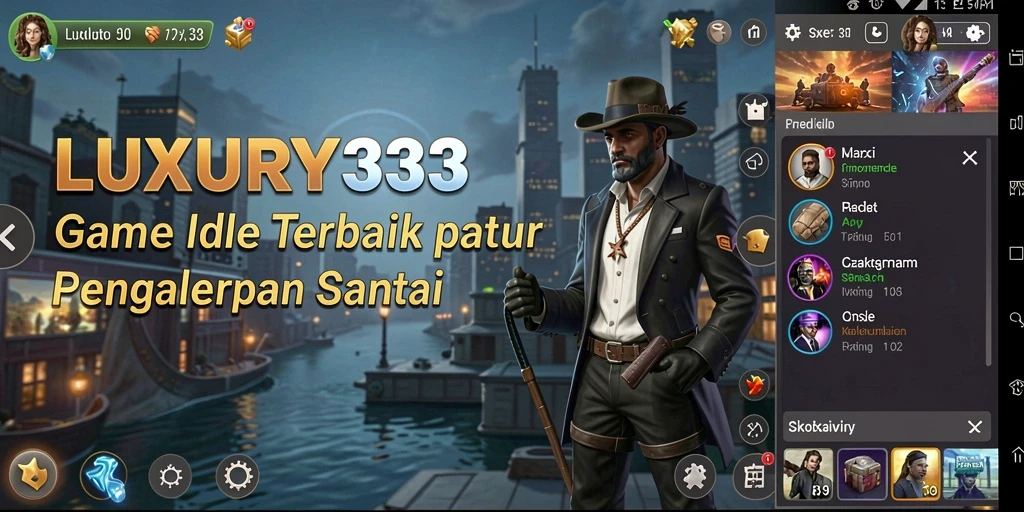 Tampilan gameplay <strong>LUXURY333</strong> yang menawan dan memikat.