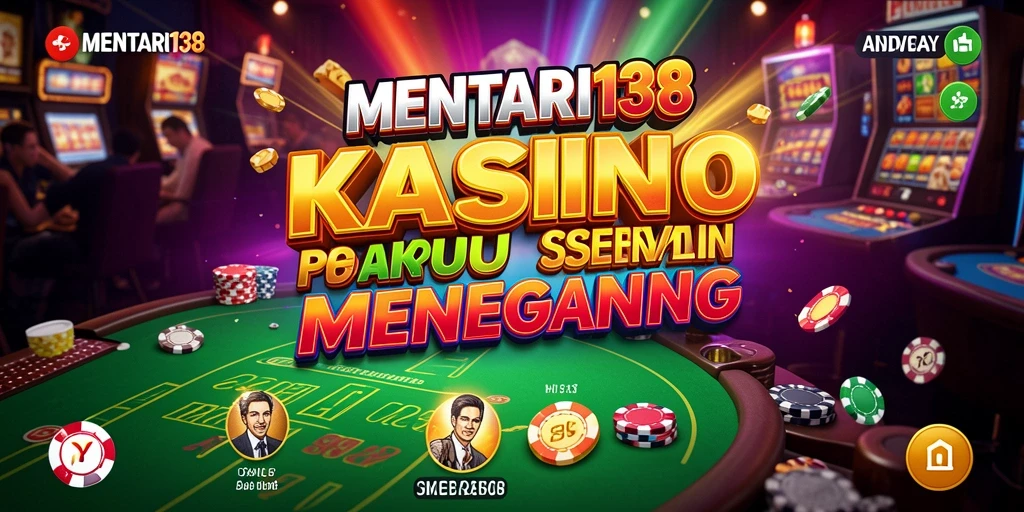 Tampilan gameplay menarik dari MENTARI138 dengan suasana kasino.