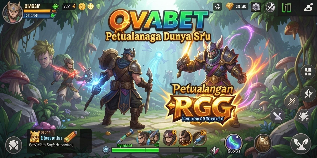 Tangkapan layar gameplay OVABET yang menunjukkan aksi pertarungan luar biasa.