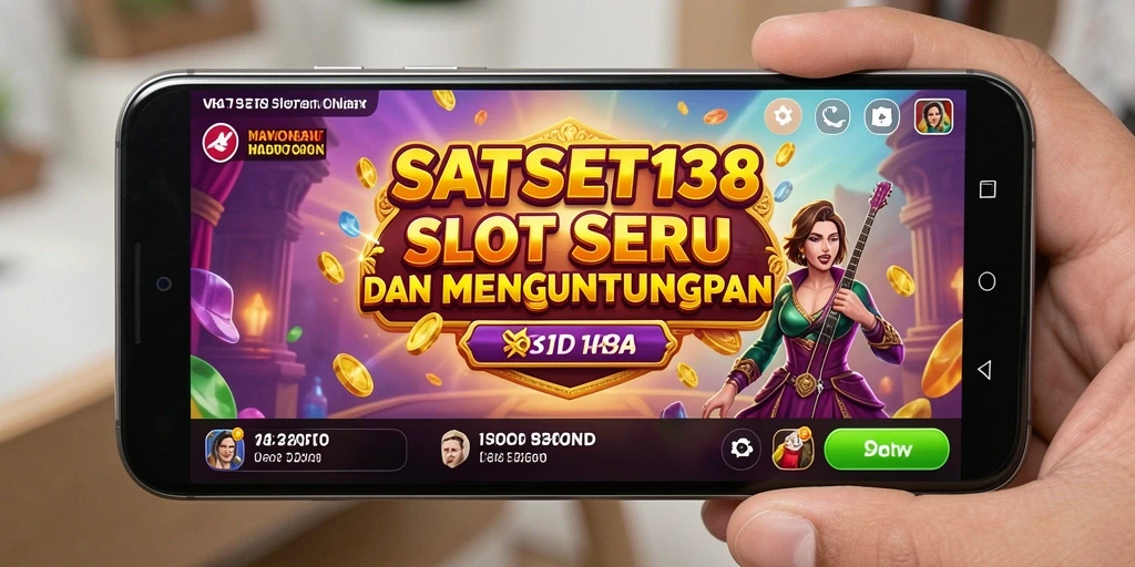 Gameplay menarik dari SATSET138 dengan slot penuh warna.