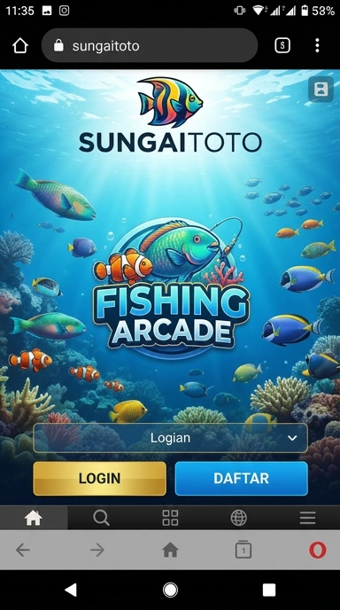 Tampilan layar aplikasi sungaitoto dengan berbagai pilihan aplikasi Android.